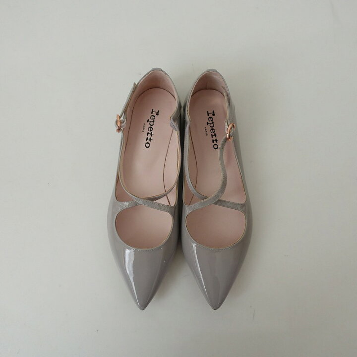楽天市場】【美品】 レペット repetto FRIDA Mary Jane パテントレザー 