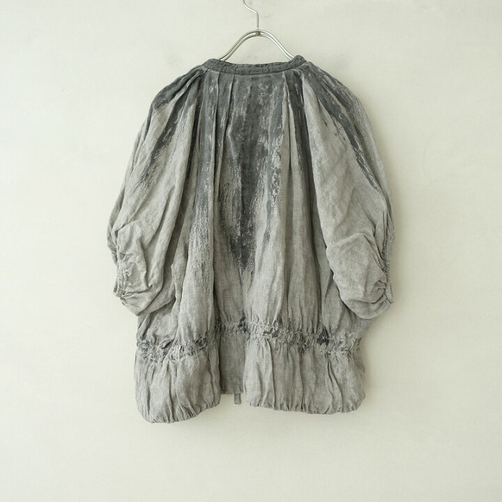 楽天市場】【美品】2020/ タブリク Tabrik PUFF blouse/墨brush 