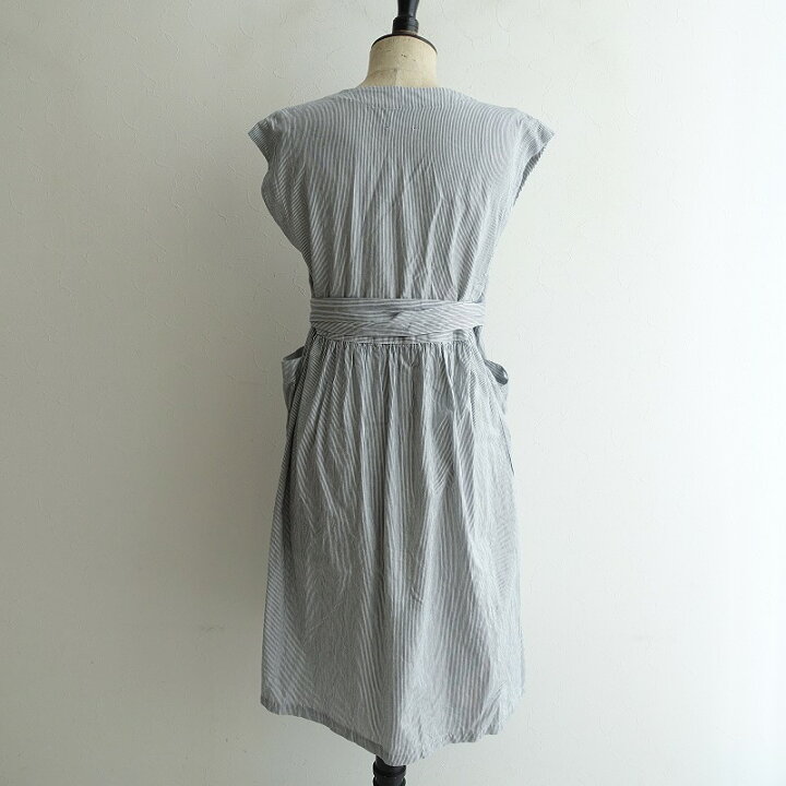 楽天市場 ブランケット Blanket ストライプノースリーブカシュクールワンピース F 中古 72f12 高価買取中 ブランド古着買取drop