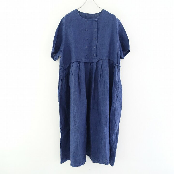 楽天市場】ネストローブ nest Robe リネンタック切替ダブルボタン 