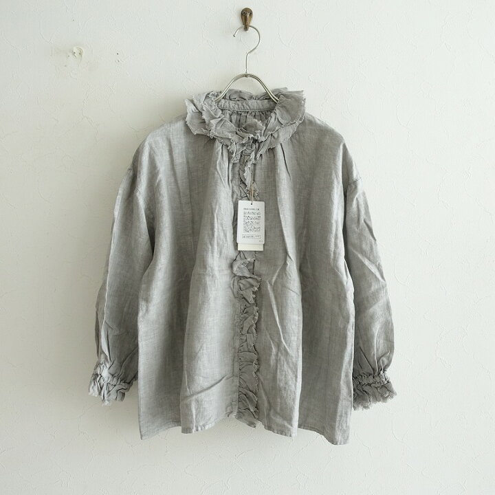 楽天市場】【美品】 ネストローブ nest Robe リネン天然染めフリル 