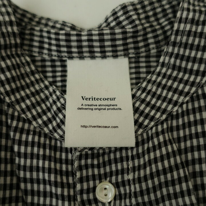 楽天市場】ヴェリテクール Veritecoeur ギンガムチェックヨークロング  