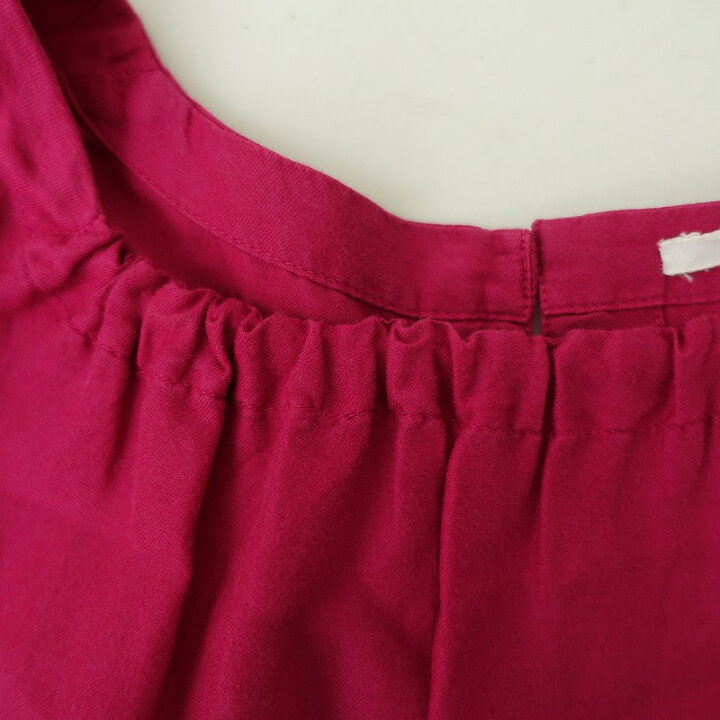 楽天市場 エヌワンハンドレッド N100 コットンシルクノースリーブギャザーワンピース 34 中古 41f12 高価買取中 ブランド古着買取drop