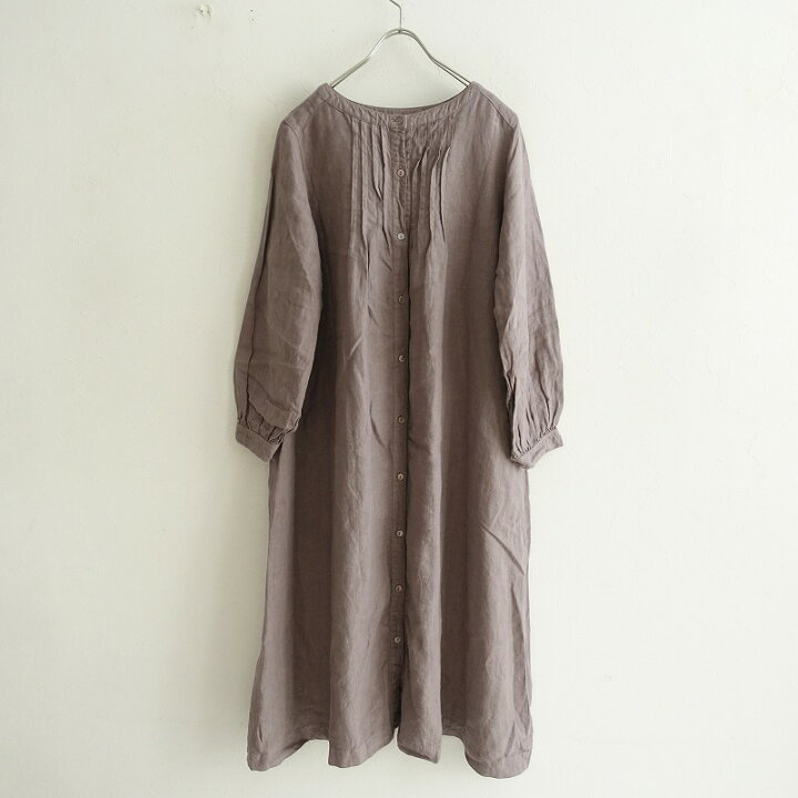 楽天市場】ネストローブ nest Robe リネン後ろボタン2wayロング 