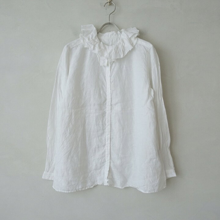 楽天市場】ネストローブ nest Robe リネンリバーレースラッフルカラー  