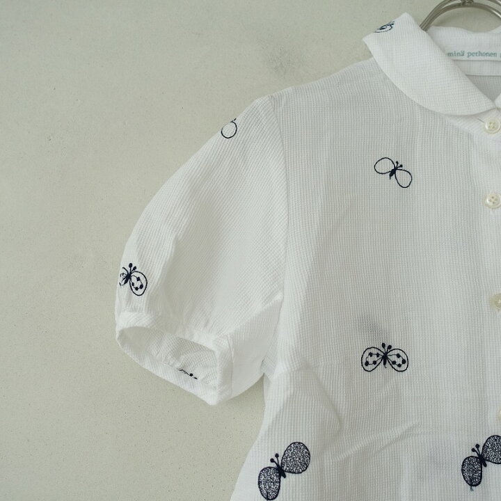 楽天市場】ミナペルホネン mina perhonen choucho 刺繍コットン半袖 