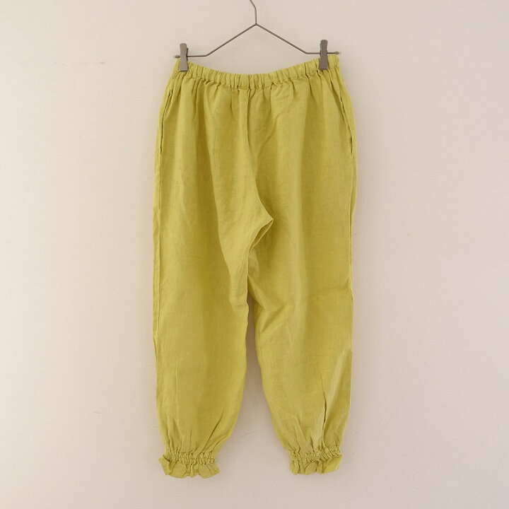 楽天市場】ネストローブ nest Robe リネンフリルイージーパンツ F  