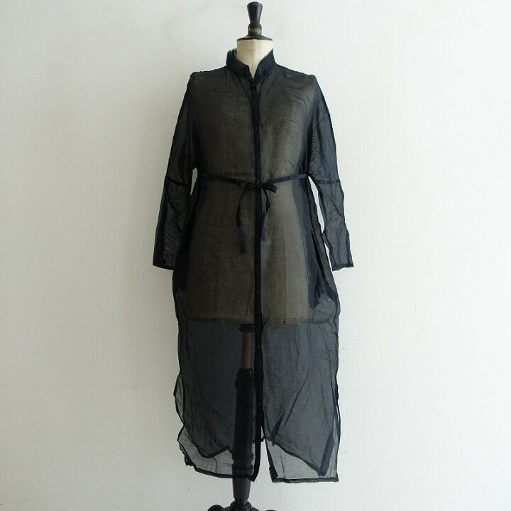 楽天市場】タブリク Tabrik コットンシルクシアーシャツワンピース  