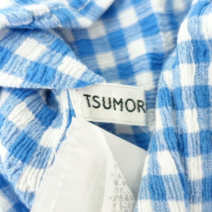 楽天市場】ツモリチサト TSUMORI CHISATO コットンギンガムチェック×箔 