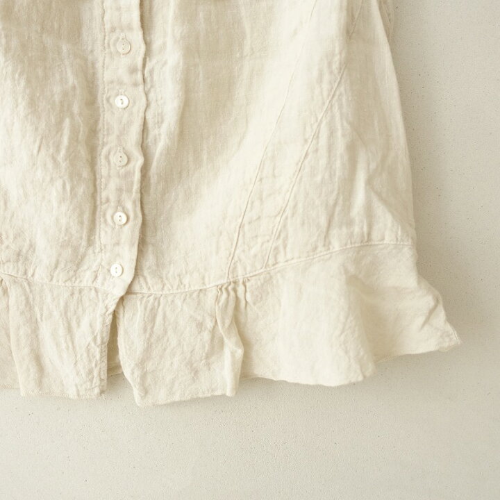 楽天市場】【美品】 ネストローブ nest Robe リネンフリル襟 