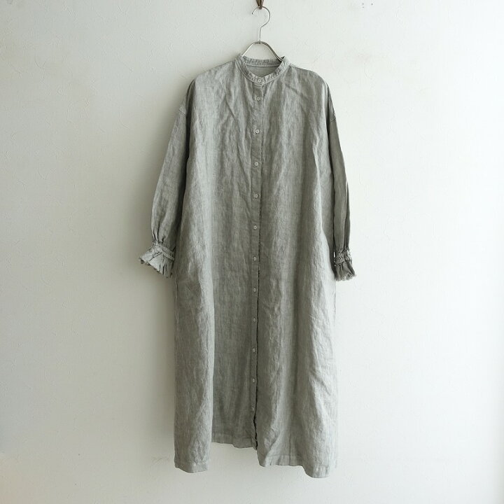 楽天市場】2020/SS/ ネストローブ nest Robe バンドカラーラッフル袖  