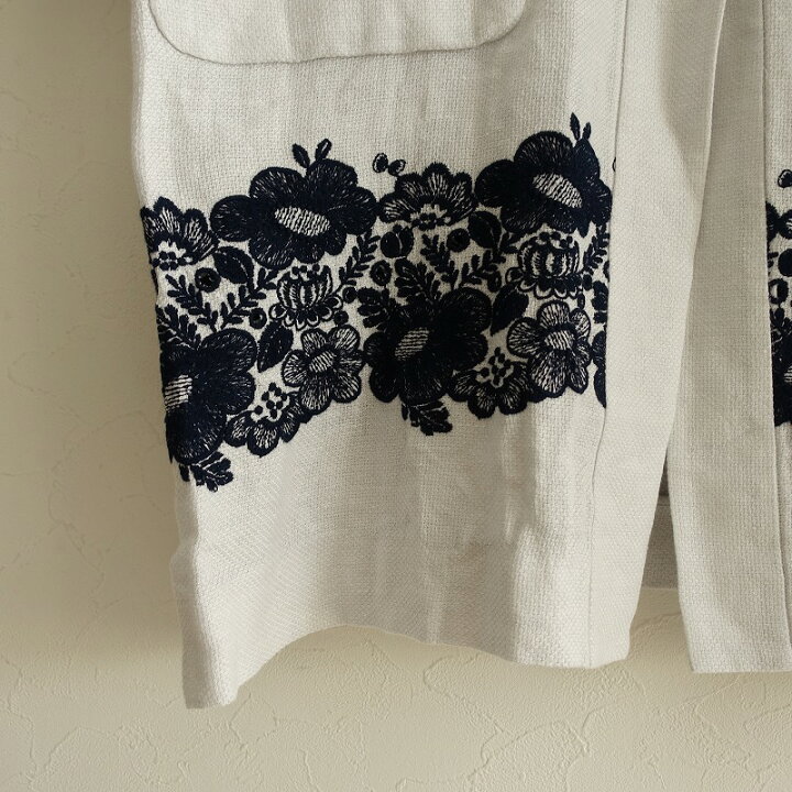 楽天市場】ミナペルホネン mina perhonen smile flower 刺繍コート 36 