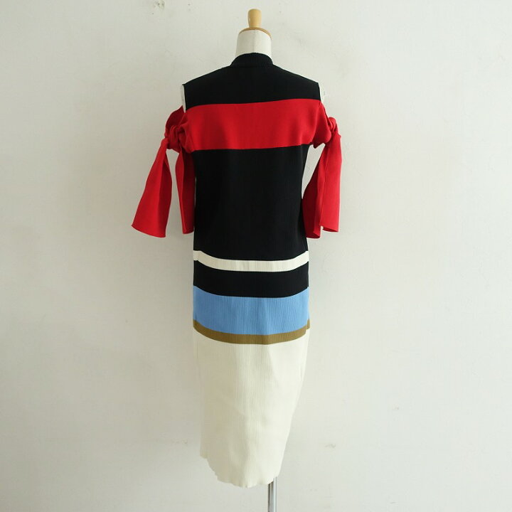 楽天市場】アキラナカ AKIRA NAKA Bella ribbon dress サイドリボン 