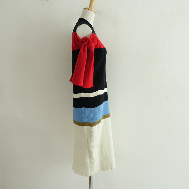 楽天市場】アキラナカ AKIRA NAKA Bella ribbon dress サイドリボン 