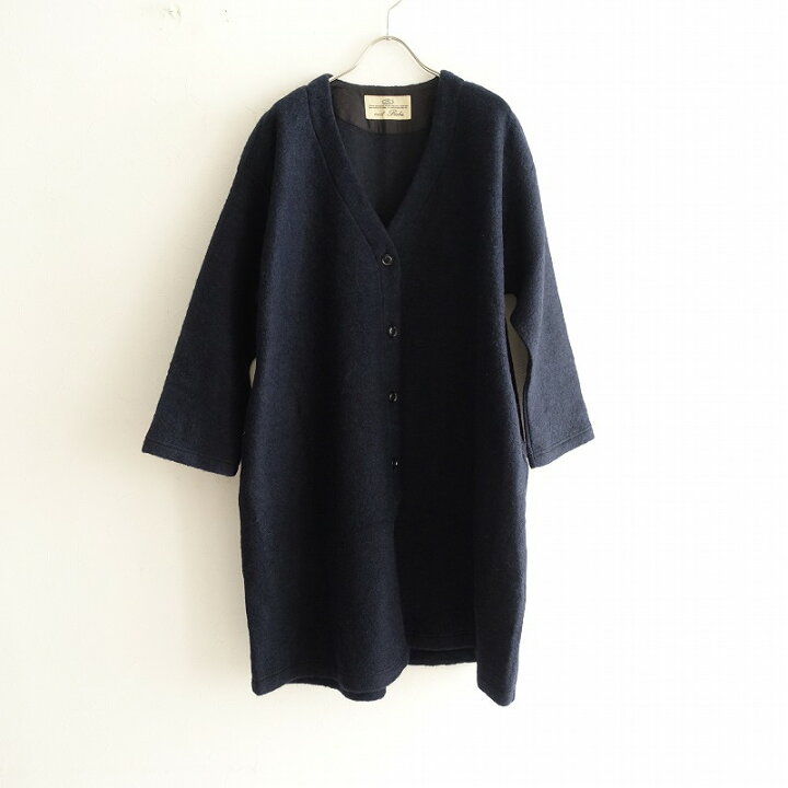 楽天市場】【美品】 ネストローブ nest Robe ウールロングカーディガン 
