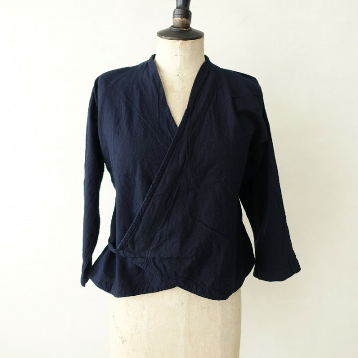 ヂェン先生の日常着カシュクールブラウス ヂェン先生の日常着　カシュクールブラウス