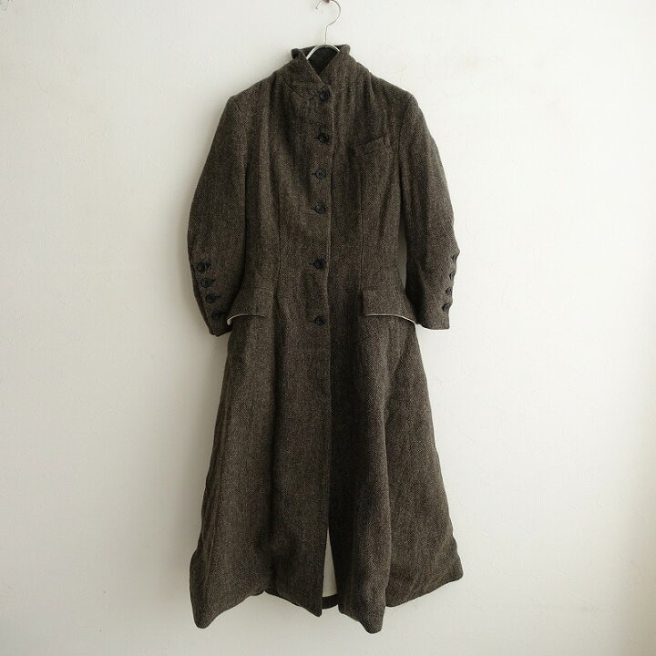 楽天市場】ポールハーデン Paul Harnden ウールヘリンボーンロング  