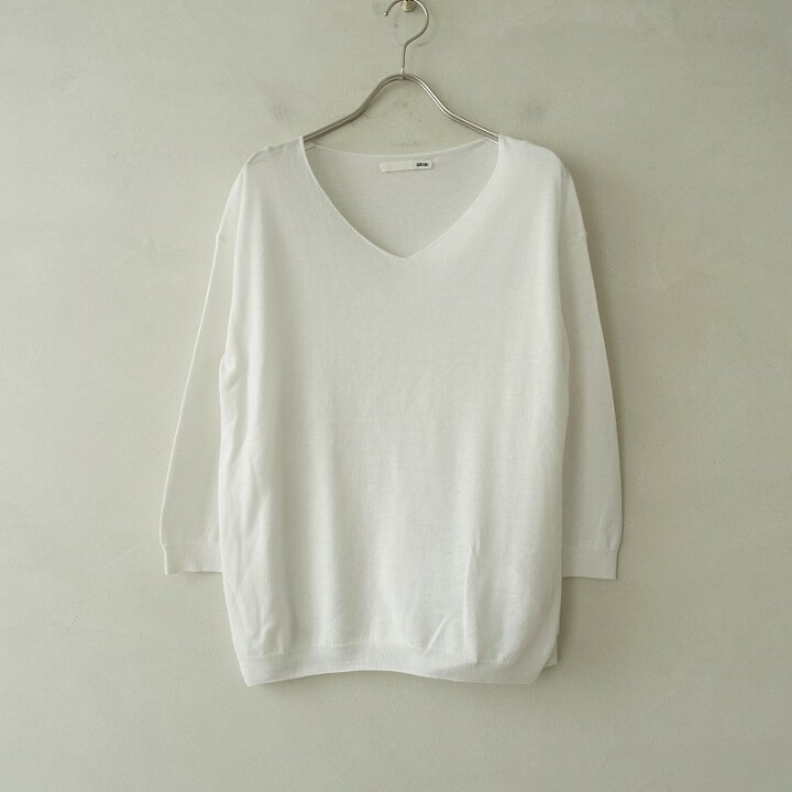 楽天市場】エヴァムエヴァ evam eva high gauge cotton V neck PO 