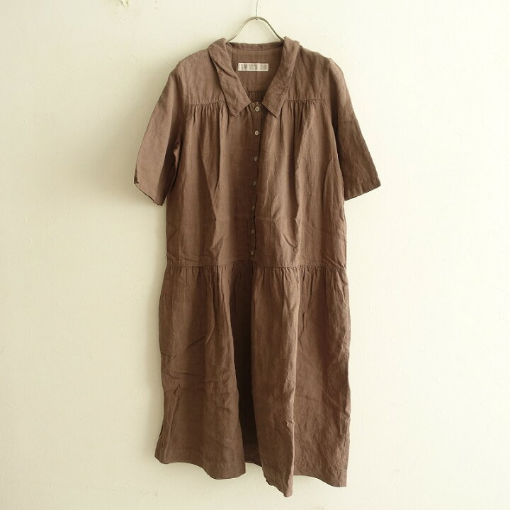 楽天市場 染 リゼッタ Lisette リネンギャザーワンピース 中古 j12 高価買取中 ブランド古着買取drop