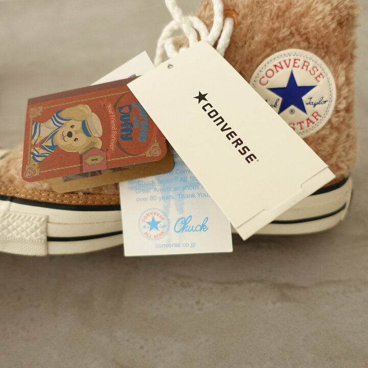 楽天市場】☆ ディズニーシー限定【美品】 コンバース×ダッフィー  