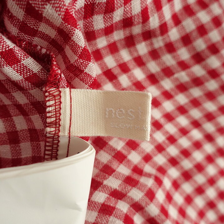 楽天市場】【美品】2020/ ネストローブ nest Robe ギンガムチェック 