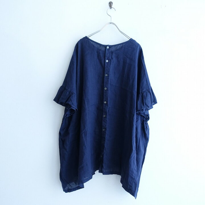 楽天市場】【2021SS】 ネストローブ nest Robe リネンフリルスリーブ 