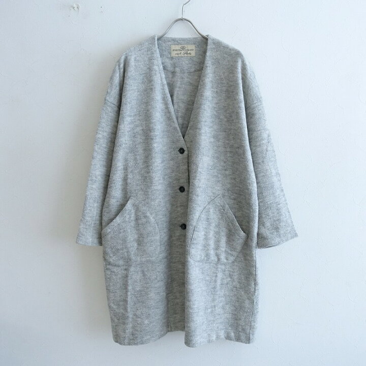 楽天市場】ネストローブ nest Robe ウール混ニットVネックロング  