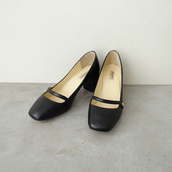 楽天市場】【美品】 レペット repetto PRIELLE レザースクエアトゥ  