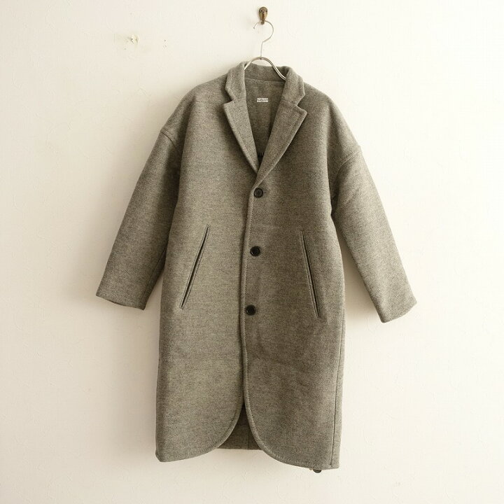 楽天市場】【美品】 ホームスパン homspun ウールチェスターコート M 