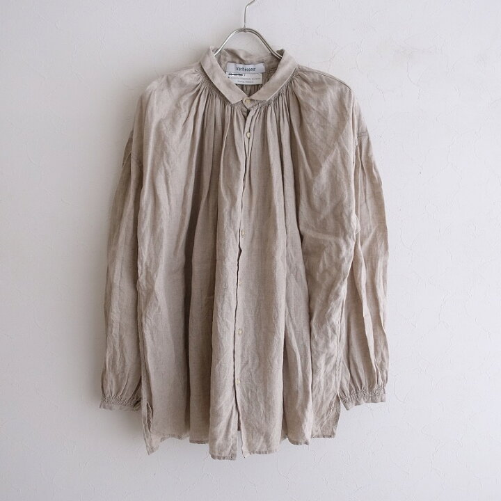 楽天市場】ヴェリテクール Veritecoeur リネンアンティークブラウス F  