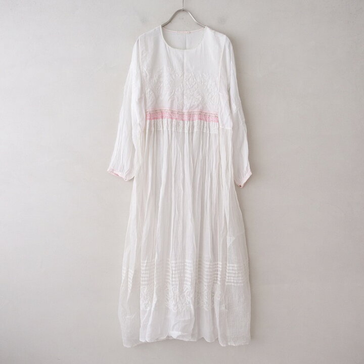 楽天市場】インジリ injiri 刺繍入りコットンシルク薄手ロング 