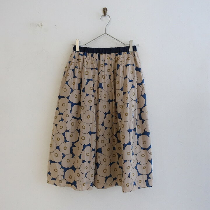 楽天市場】【美品】 サリースコット Sally Scott コットンシルク花柄 