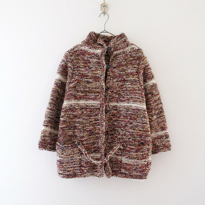 楽天市場】ヒロミツヨシ HIROMI TSUYOSHI Mix Hand Knit Cardigan  