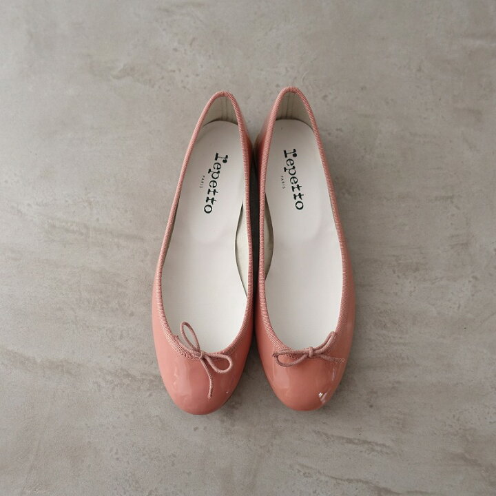 楽天市場】【未使用品】 レペット repetto CENDRILLON パテントレザー  