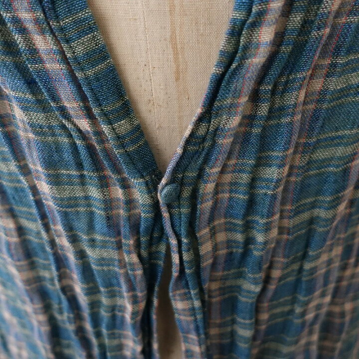 楽天市場】ネストローブ nest Robe リネンガーゼマドラスチェック 