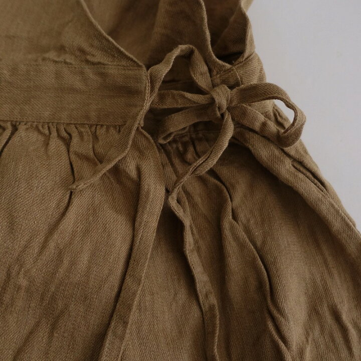 楽天市場】イチ アンティークス ICHI Antiquites リネンツイルエプロン  