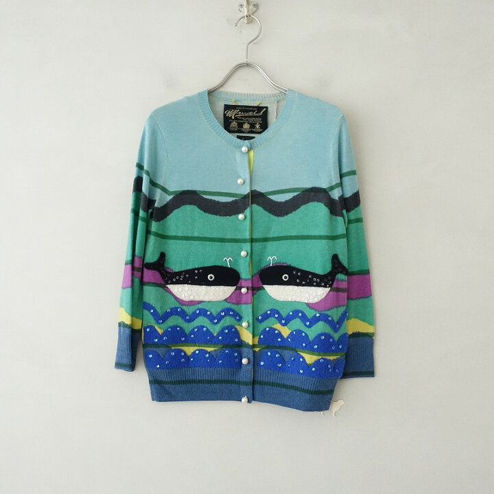 楽天市場】【美品】 ミュベール Muveil クジラモチーフニット  