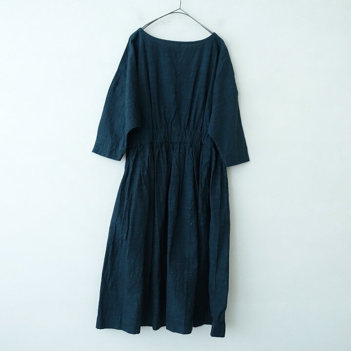 楽天市場】【美品】 ヤンマ産業 YAMMA 会津木綿Xラインワンピース 