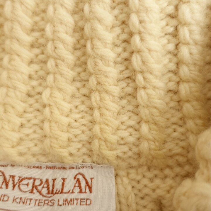楽天市場】インバーアラン INVERALLAN ウールハンドメイドニット襟付き 