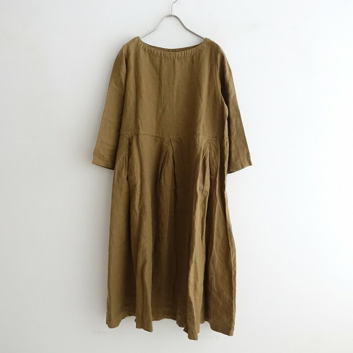 楽天市場】ネストローブ nest Robe リネンタックワンピース -【中古 