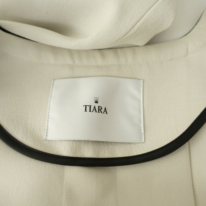 楽天市場】【美品/定価40700円】 ティアラ Tiara バイカラーコート 2  