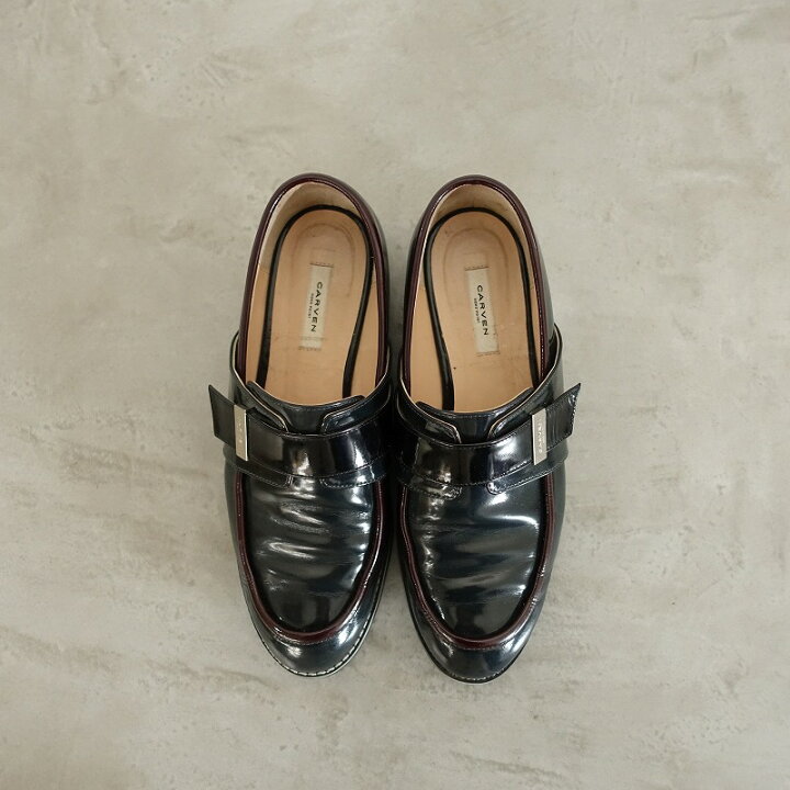 楽天市場】カルヴェン CARVEN レザーベルトシューズ 23.5/24 23.5 