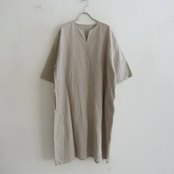 楽天市場】中川政七商店 高密度に織った麻のワンピース -【中古  