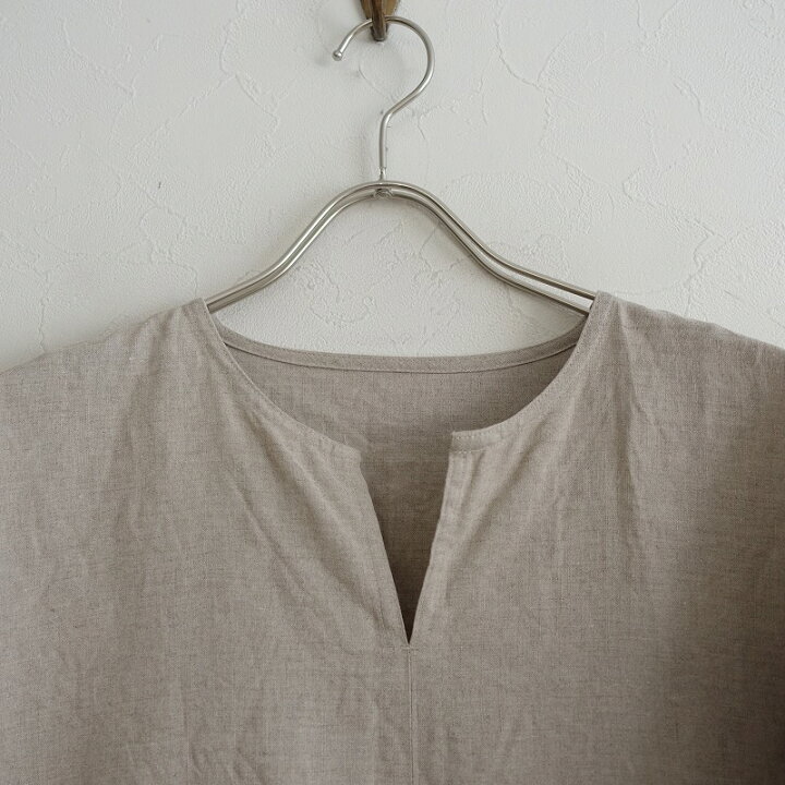 楽天市場】中川政七商店 高密度に織った麻のワンピース -【中古  