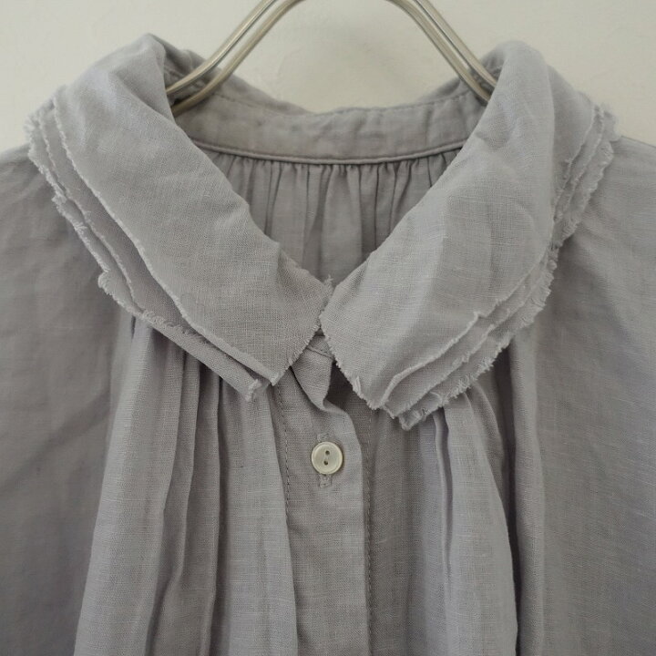 nest robe 重ね襟シャツワンピース 