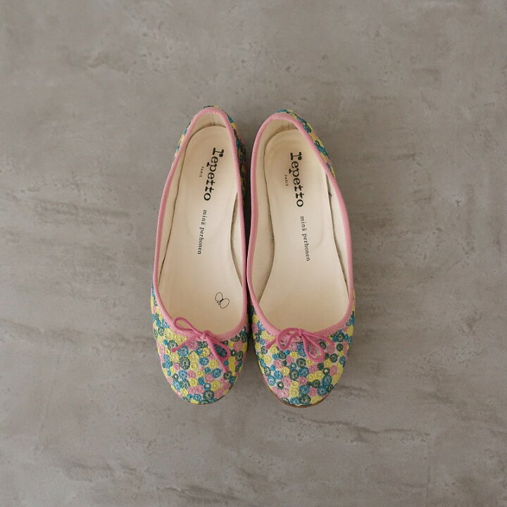 楽天市場】【定価3.3万】 レペット×ミナペルホネン repetto×mina 