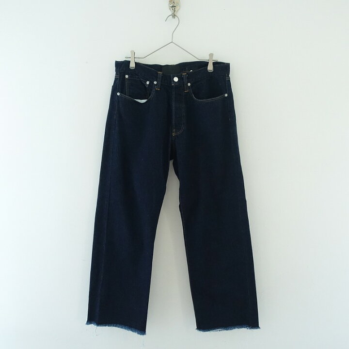楽天市場】エス ES:S ワンウォッシュカットオフデニムパンツ 34【中古 