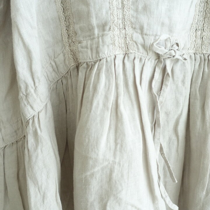 楽天市場】ネストローブ nest Robe リネントーションレースチュニック  