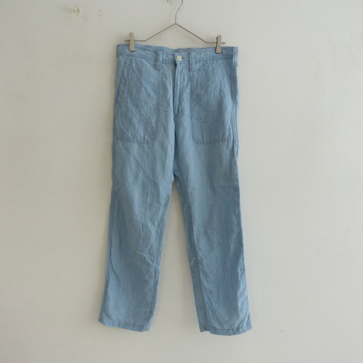 楽天市場】トゥジュー TOUJOURS コットンリネンベイカーパンツ 1【中古 