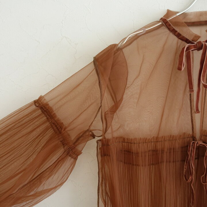 楽天市場】【2022SS】 パーバーズ PERVERZE Pleats Layered Sheer  